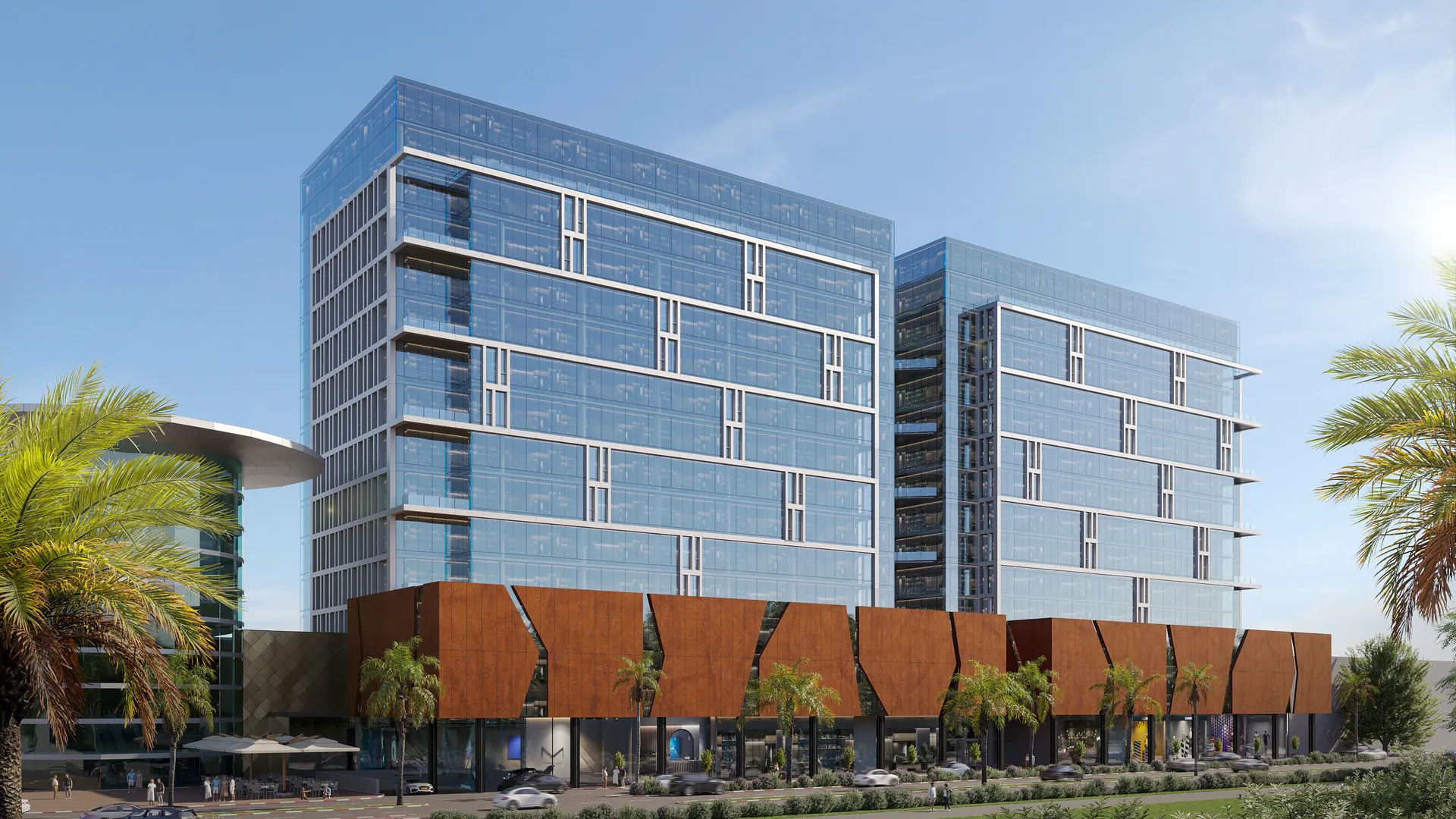 Renaneim Mall, Ra'anana, Israel — 3D RENDERING (2)